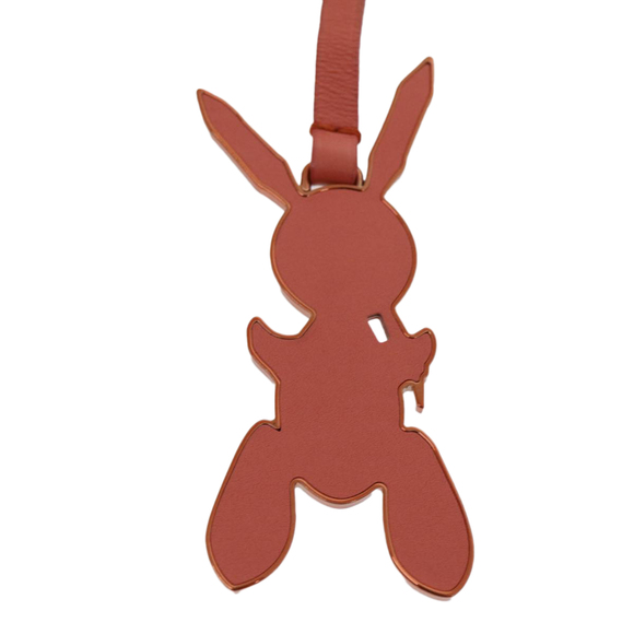 LOUIS VUITTON Jeff Coons Rabbit Charm Pink M62733 LV Auth 30505A - Picture 2 of 11